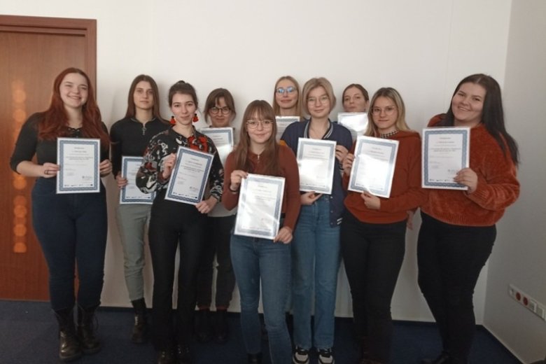 Szkolenie uczennic technikum analitycznego