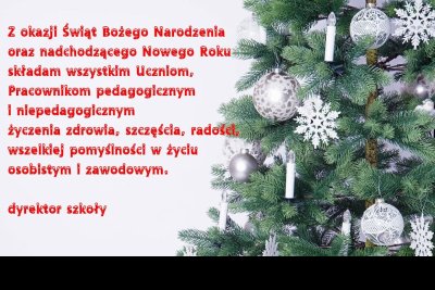 Życzenia świąteczne