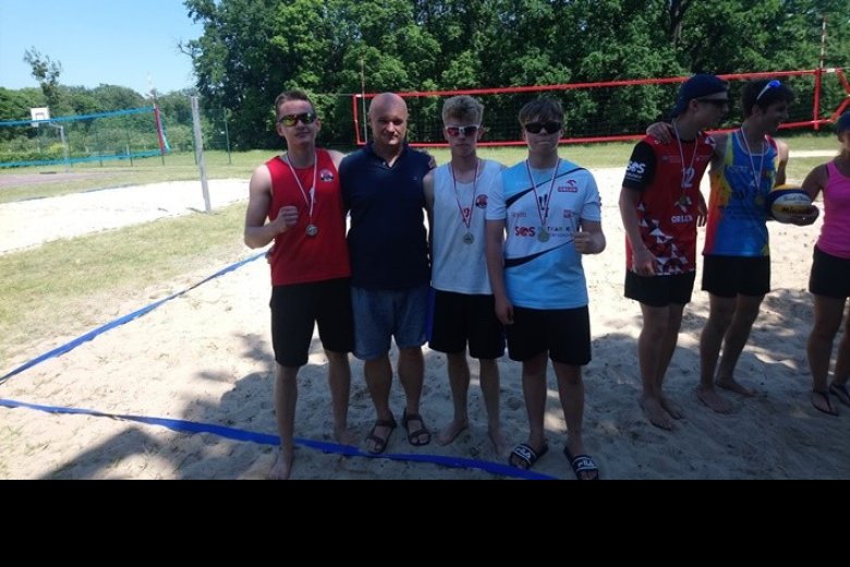 Licealiada piłki siatkowej plażowej chłopców